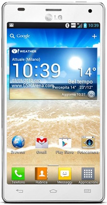 Смартфон LG Optimus 4X HD P880 White - Александровск