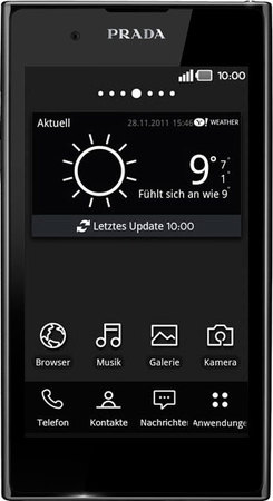 Смартфон LG P940 Prada 3 Black - Александровск