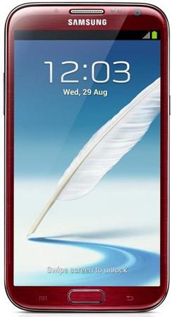 Смартфон Samsung Galaxy Note 2 GT-N7100 Red - Александровск